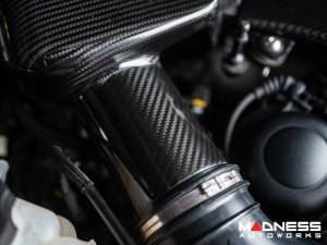 Alfa Romeo Giulia Quadrifoglio Carbon Fiber Air Intake & Engine Cover Kit - Corsa Forza Performance